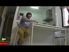 Русское порно на кухне видео